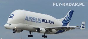Airbus Beluga na Fly Radar